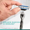 Náhradné hlavice Mach3  Gillette