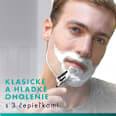 Náhradné hlavice Mach3  Gillette