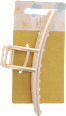Haarklammer gold modern s-he stylecollection