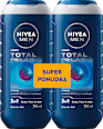 Gel za tuširanje 3 v 1 Total Relax - super ponudba, 2 × 250 ml NIVEA