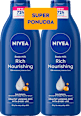 Mleko za telo Rich Nourishing – super ponudba, 2 × 400 ml NIVEA