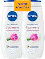Kremni gel za tuširanje Cashmere & Cotton Seed Oil - super ponudba, 2 × 250 ml NIVEA