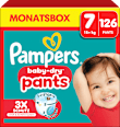 Baby Pants Baby Dry Gr. 7 (17+ kg) Monatsbox Pampers
