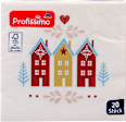 Papierové servítky s motívom Domčeky Profissimo
