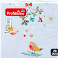 Papirnate serviete, 25 x 25 cm, Merry Birds Profissimo