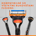 Náhradné holiace hlavice Fusion Power Gillette