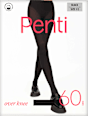 Чорапогащник over knee, 60 DEN, черен, размер 1/2 Penti