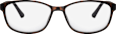 dioptrické čtecí brýle +3,0Dp hnědé  Visiomax