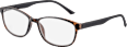 dioptrické čtecí brýle +3,0Dp hnědé  Visiomax