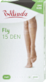 punčochové podkolenky FLY15, černá. 1 pár Bellinda