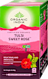 Bio tea Tulsi Sweet Rose, málna-őszibarack Organic India