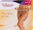 punčochové kalhoty Plus Size, 48/50, černé Bellinda
