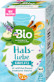 Kräutertee "Halsliebe" mit Pfefferminze, Orangenschale & Salbei (20 Beutel) dmBio