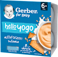 hello yogo mléčný dezert se sušenkami 4x100g Gerber