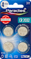 Litijumske baterije 4kom  CR 2032, 3 V Paradies