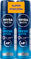 Deodorant v spreju Fresh Active - super ponudba, 2 × 150 ml NIVEA