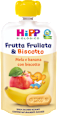 Frutta frullata mela banana e biscotto HiPP