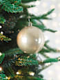 Ukrasi za bor – sjajne zlatne kuglice ZOVAK