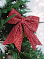 Ukras za bor – crvena mašna ZOVAK