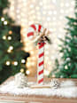 Božićna drvena dekoracija – Candy cane ZOVAK