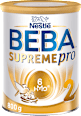 SUPREMEpro 2, 6 HMO, instantní pokračovací kojenecké mléko 6m+ BEBA
