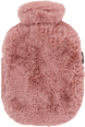 Wärmflasche mit Soft Bezug rosa 0,8l Fashy