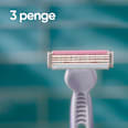 Plus 3 női eldobható borotva Gillette Venus