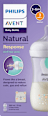 Babyflasche Natural Response AirFreeVentil weiß/Bär, ab dem 3. Monat, 260ml  PHILIPS AVENT