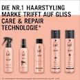 Glanz-Spray taft x Gliss Silky Shine Schwarzkopf taft