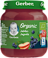 Deserek jabłko jagoda po 4. miesiącu Gerber Organic