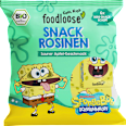 Kindersnack SpongeBob Rosinen saurer Apfel-Geschmack ab 3 Jahren (6x14 g) foodloose