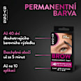 barva na obočí Brow Tint tmavě plavá syoss