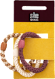 Haargummi-Set in Spiralform  s-he stylecollection