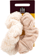 Scrunchie-Set beige und grün  s-he stylecollection