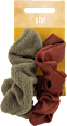 Scrunchie grün rot s-he stylecollection