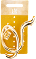 Haarklammer geschwungen gold  s-he stylecollection