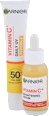 Rozjasňujúce sérum + denný pleťový UV fluid Vitamin C Invisible SPF 50+ GARNIER SKIN NATURALS