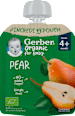 Bio gyümölcspüré körte 4 hónapos kortól Gerber Organic