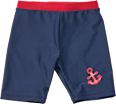 UV Badehose mit Anker-Motiv, blau & rot, Gr. 122/128 PUSBLU