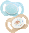 Smoczek lateksowy, symetryczny 5-18 m babylove