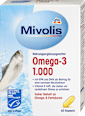 Omega-3 étrend-kiegészítő kapszula 1000 mg, E-vitaminnal Mivolis