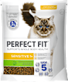 Trockenfutter Katze sensitive 1+ reich an Truthahn PERFECT FIT