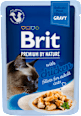 Karma dla kotów Premium By Nature, kurczak w sosie Brit