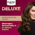Farba na vlasy Oil-Care Color - 4-65 oslnivo hnedá  Palette DELUXE