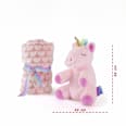 Dekica i plišana igračka – jednorog Perletti