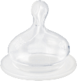 Tetină anatomică din silicon pentru biberon 0+ luni babylove