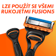 Fusion5 náhradní holicí hlavice  Gillette
