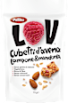 Cubetti d'avena, lampone e mandorle Pellito