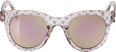 Sonnenbrille Kids, transparentes Gestell mit Glitzer & Herzen SUNDANCE