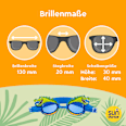 Schwimmbrille Kids, blau mit Krokodil SUNDANCE